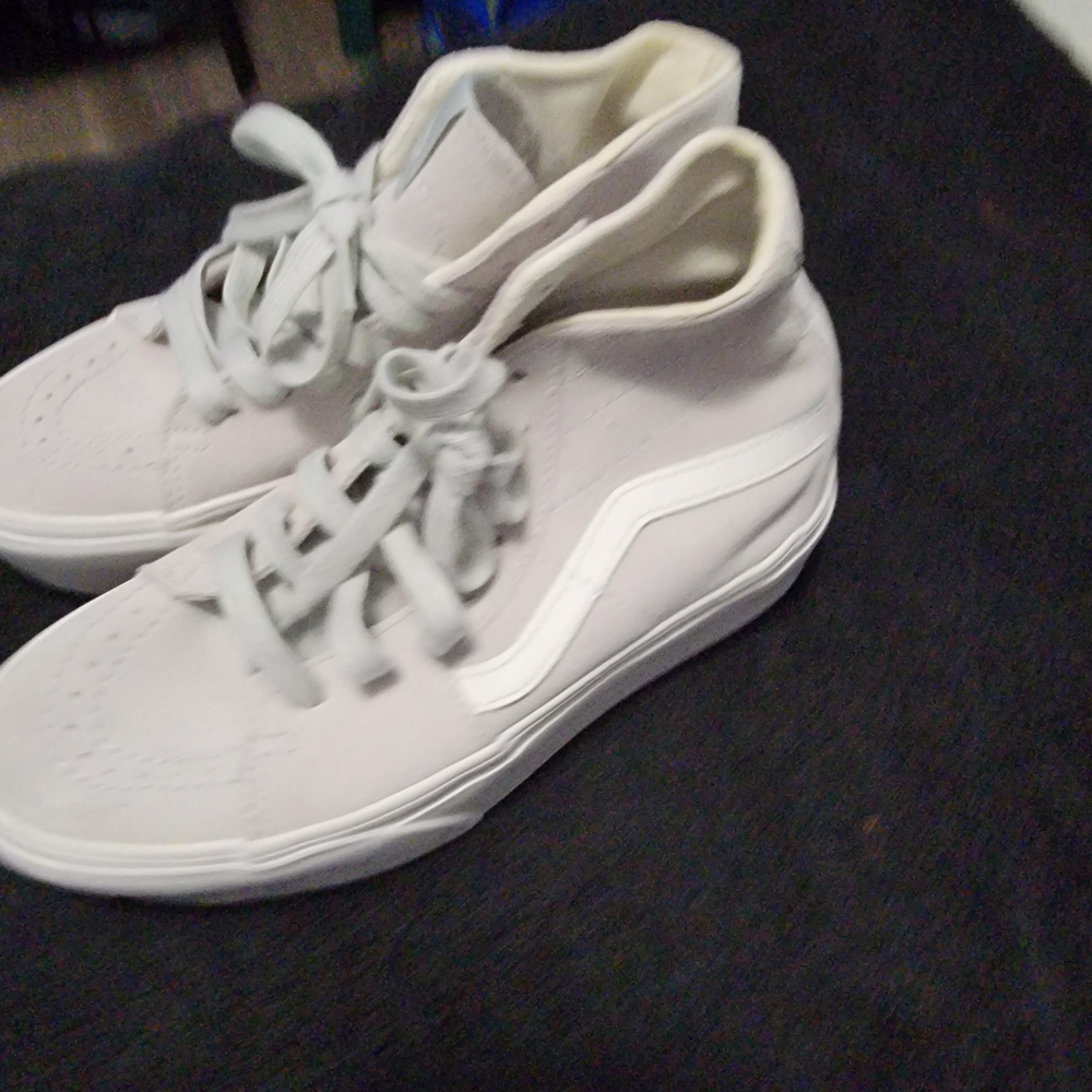 Vans Women's Platform Shoes - White